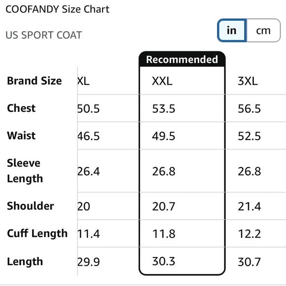 COOFANDY Mens Sport Coat XXL - Picture 11 of 11